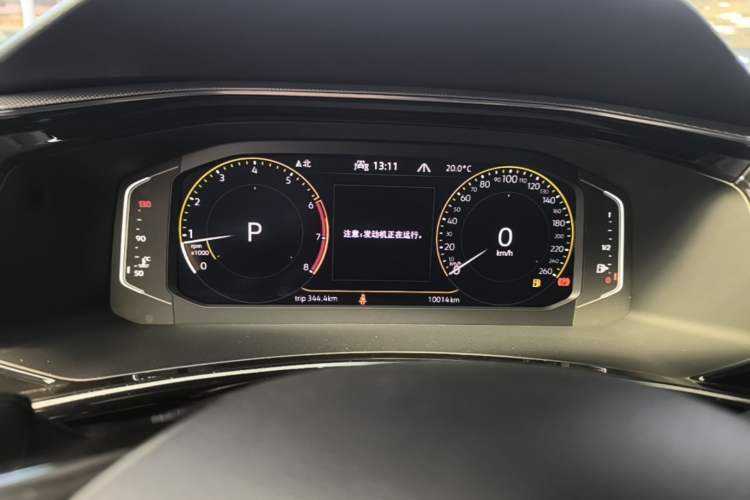 Used Volkswagen Tayron 2021 330TSI Two-Wheel Drive Luxury Connected Version Plus Instrument Cluster