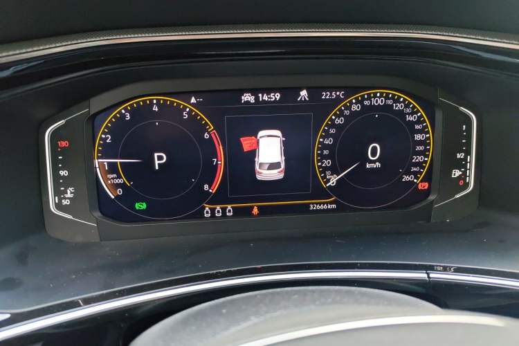 Used Volkswagen Tayron 2021 330TSI Two-Wheel Drive Luxury Smart Connectivity Version Instrument Cluster