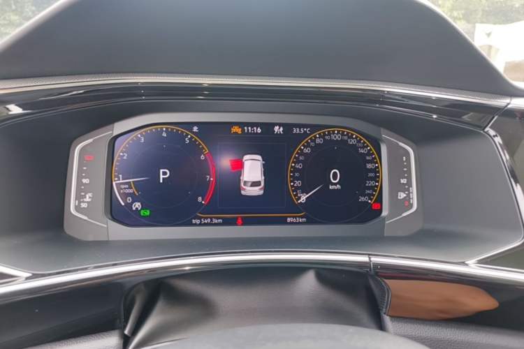Used Volkswagen Tayron 2021 330TSI Two-Wheel Drive Luxury Smart Connectivity Version Instrument Cluster