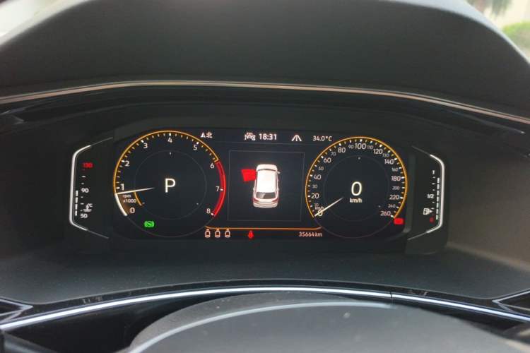 Used Volkswagen Tayron 2021 330TSI Two-Wheel Drive 30th Anniversary Edition Instrument Cluster