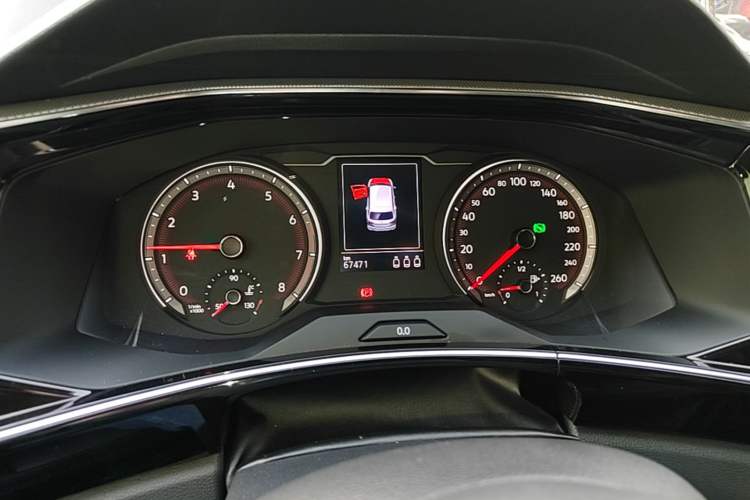 Used Volkswagen Tayron 2021 330TSI Two-Wheel Drive Luxury Smart Connectivity Version Instrument Cluster