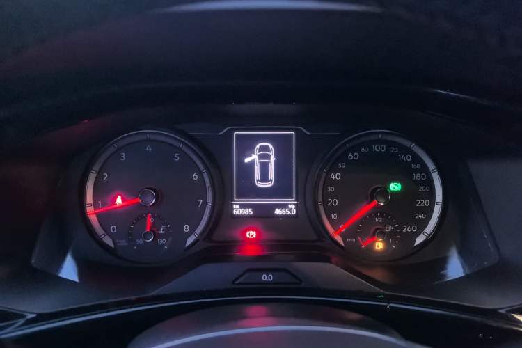 Used Volkswagen Tayron 2021 280TSI Two-Wheel Drive Comfort Connect Edition Instrument Cluster