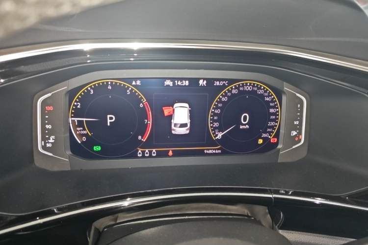 Used Volkswagen Tayron 2021 330TSI Two-Wheel Drive 30th Anniversary Edition Instrument Cluster