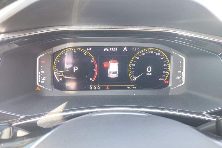Used Volkswagen Tayron 2021 330TSI Two-Wheel Drive Luxury Connected Version Plus Instrument Cluster