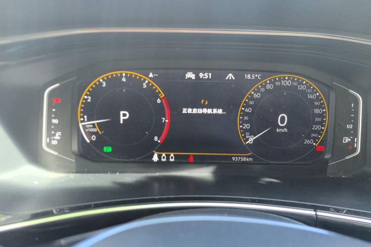 Used Volkswagen Tayron 2021 330TSI Two-Wheel Drive 30th Anniversary Edition Instrument Cluster