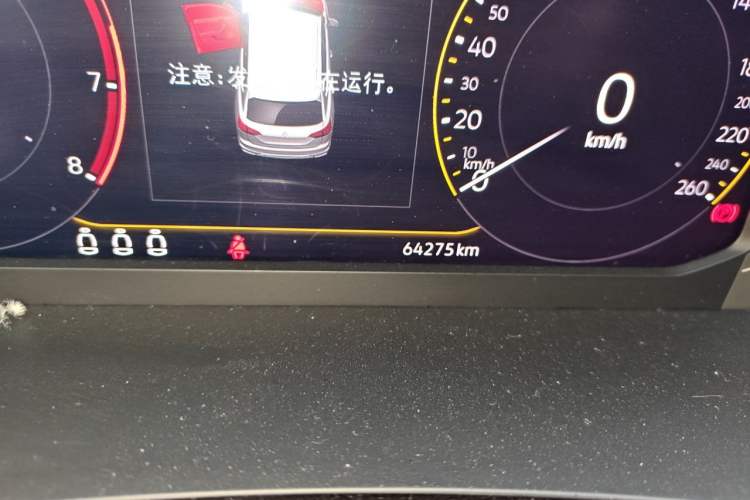Used Volkswagen Tayron 2021 330TSI Two-Wheel Drive 30th Anniversary Edition Odometer Close Up