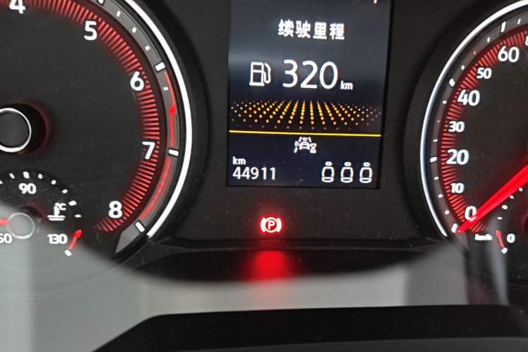 Used Volkswagen Tayron 2021 280TSI Two-Wheel Drive Luxury Smart Connectivity Version Odometer Close Up