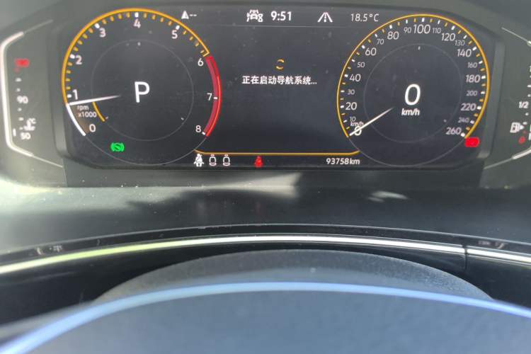 Used Volkswagen Tayron 2021 330TSI Two-Wheel Drive 30th Anniversary Edition Odometer Close Up
