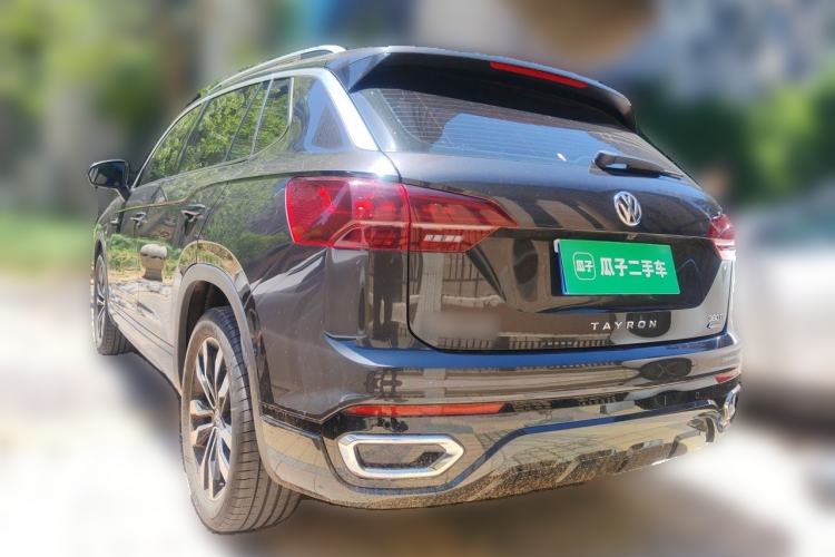 Used Volkswagen Tayron 2021 380TSI All-Wheel Drive R-Line Connected Version Rear Left 45 Deg