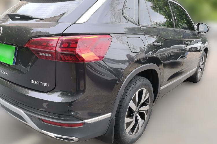 Used Volkswagen Tayron 2021 280TSI Two-Wheel Drive Luxury Smart Connectivity Version Rear Right 45 Deg