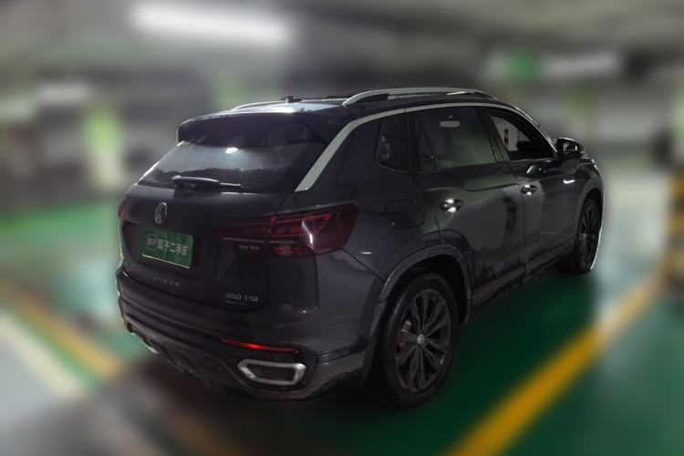 Used Volkswagen Tayron 2021 380TSI All-Wheel Drive R-Line Connected Version Rear Right 45 Deg