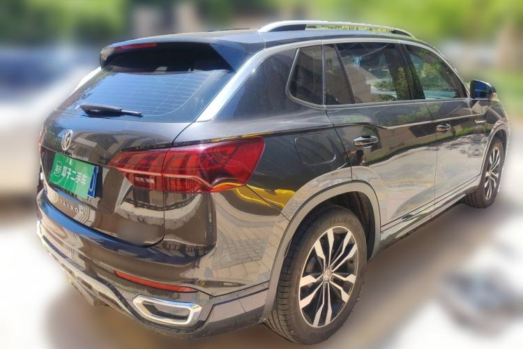 Used Volkswagen Tayron 2021 380TSI All-Wheel Drive R-Line Connected Version Rear Right 45 Deg