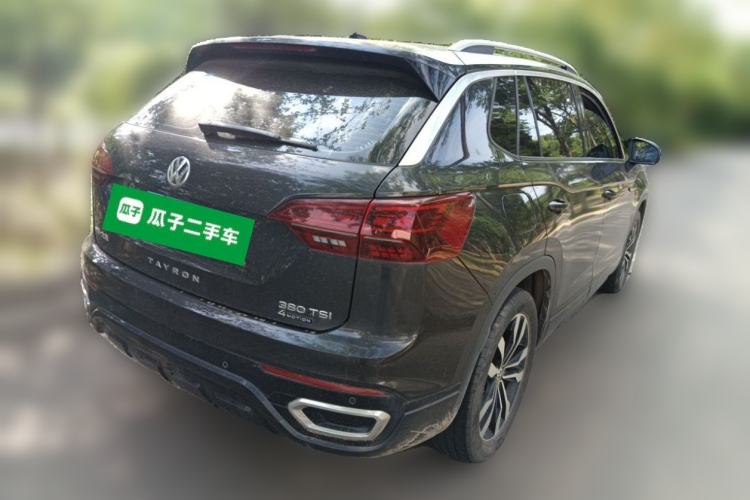 Used Volkswagen Tayron 2021 380TSI All-Wheel Drive R-Line Connected Version Rear Right 45 Deg