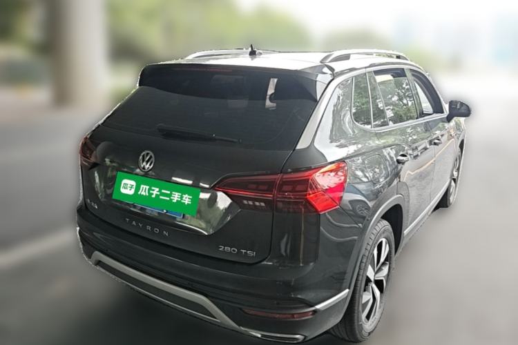 Used Volkswagen Tayron 2021 280TSI Two-Wheel Drive Luxury Smart Connectivity Version Rear Right 45 Deg
