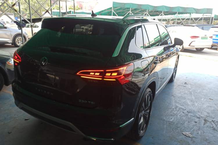 Used Volkswagen Tayron 2021 330TSI Two-Wheel-Drive 3rd Anniversary Limited Edition Rear Right 45 Deg