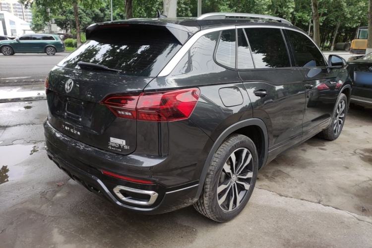 Used Volkswagen Tayron 2021 380TSI All-Wheel Drive R-Line Connected Version Rear Right 45 Deg