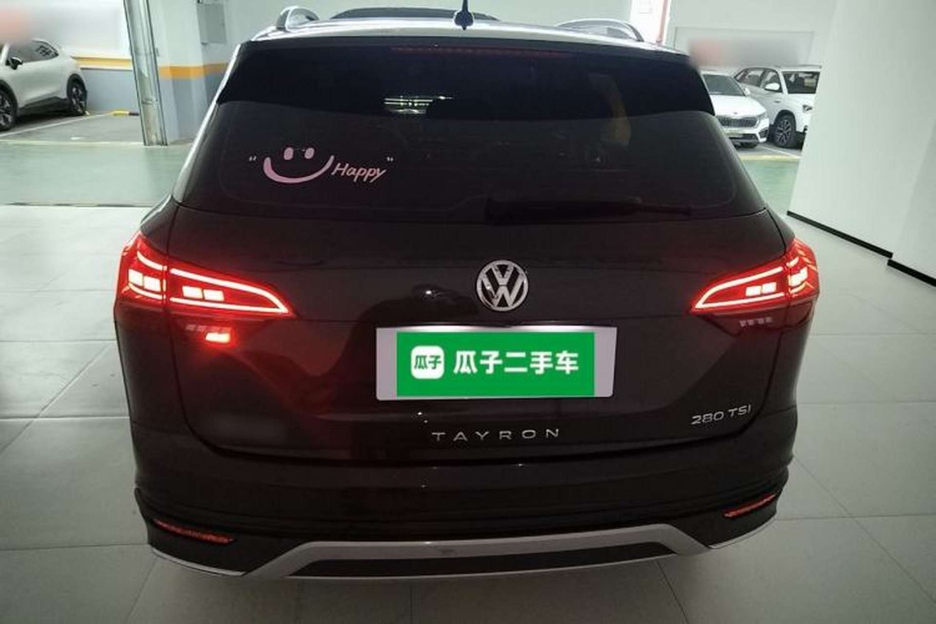 Used Volkswagen Tayron 2021 280TSI Two-Wheel Drive Luxury Smart Connectivity Version Rear