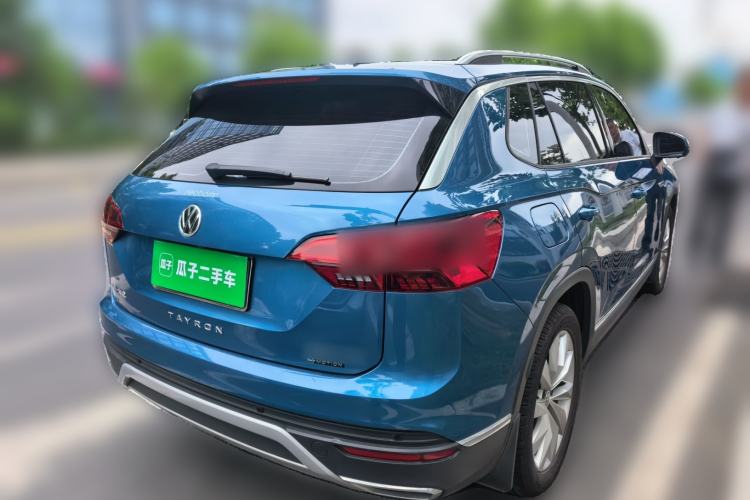 Used Volkswagen Tayron 2021 380TSI Four-Wheel Drive Luxury Connected Pro Version Rear Right 45 Deg