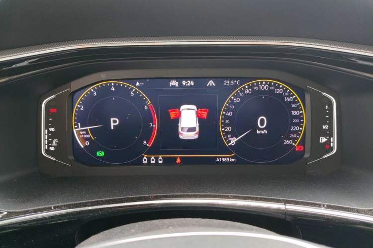 Used Volkswagen Tayron 2021 330TSI Two-Wheel Drive Luxury Connected Version Plus Instrument Cluster