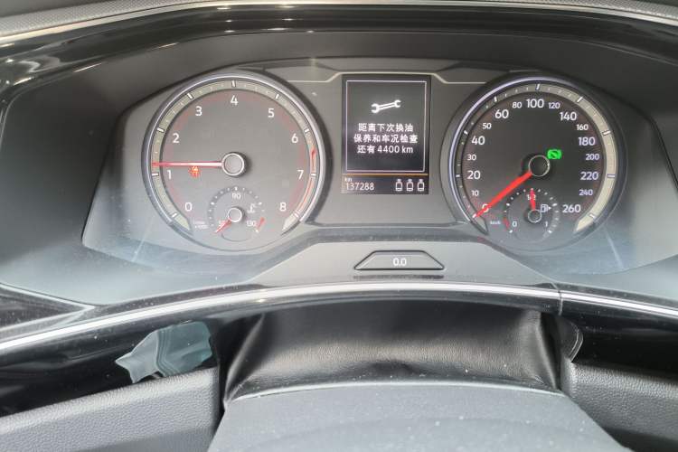 Used Volkswagen Tayron 2021 280TSI Two-Wheel Drive Luxury Smart Connectivity Version Odometer Close Up