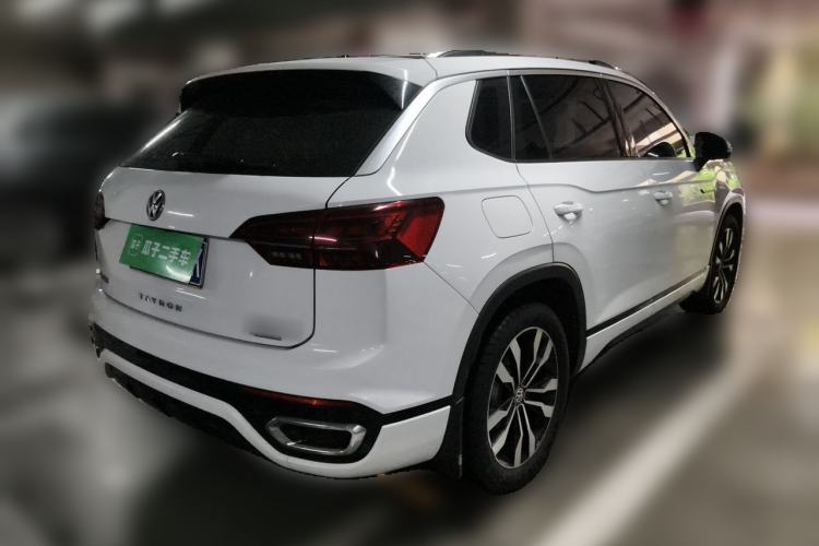 Used Volkswagen Tayron 2021 380TSI All-Wheel Drive R-Line Connected Version Rear Right 45 Deg