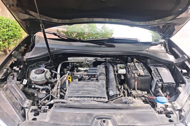 Used Volkswagen Tayron 2021 280TSI Two-Wheel Drive Luxury Smart Connectivity Version Engine Bay