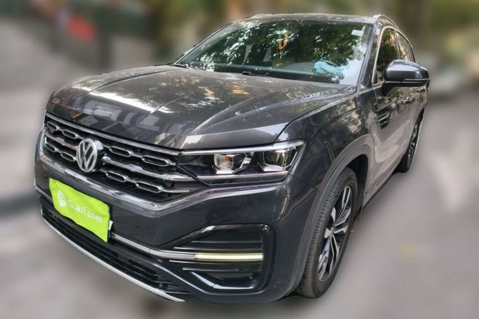 Used Volkswagen Tayron 2021 380TSI All-Wheel Drive R-Line Connected Version Front Left 45 Deg
