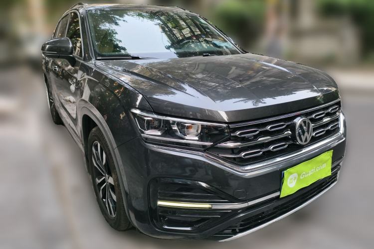 Used Volkswagen Tayron 2021 380TSI All-Wheel Drive R-Line Connected Version Front Right 45 Deg
