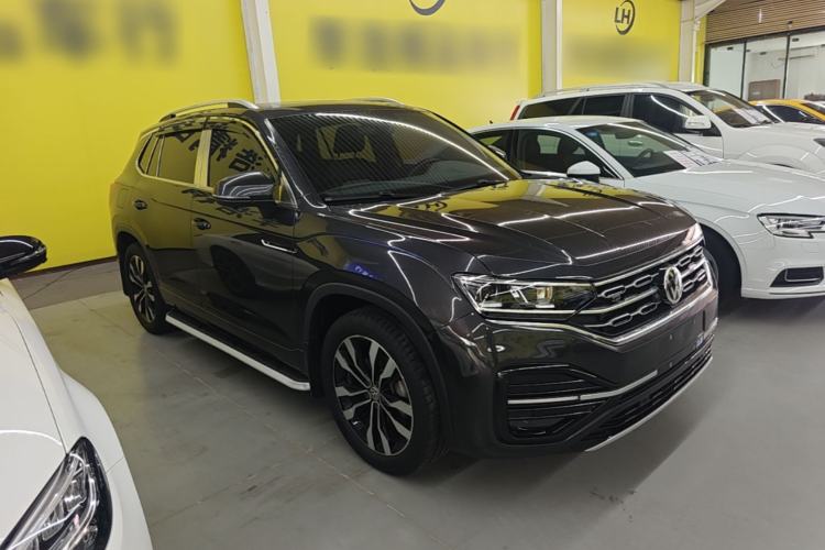 Used Volkswagen Tayron 2021 380TSI All-Wheel Drive R-Line Connected Version Front Right 45 Deg