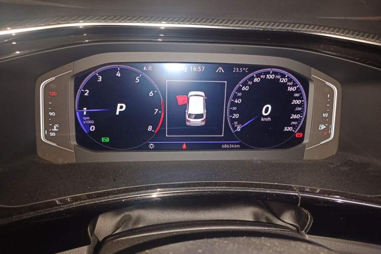 Used Volkswagen Tayron 2021 330TSI Two-Wheel Drive Luxury Smart Connectivity Version Instrument Cluster