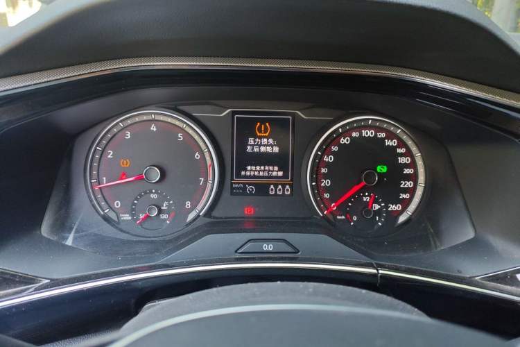 Used Volkswagen Tayron 2021 280TSI Two-Wheel Drive Luxury Smart Connectivity Version Instrument Cluster