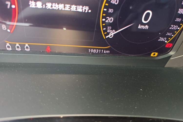 Used Volkswagen Tayron 2021 330TSI Two-Wheel Drive 30th Anniversary Edition Odometer Close Up