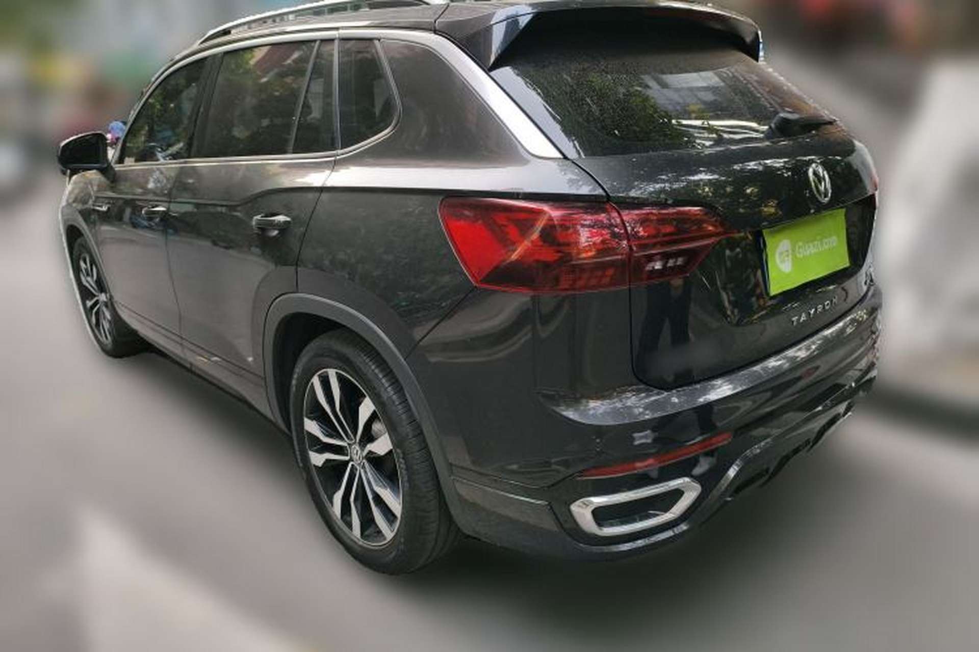 Used Volkswagen Tayron 2021 380TSI All-Wheel Drive R-Line Connected Version Rear Left 45 Deg