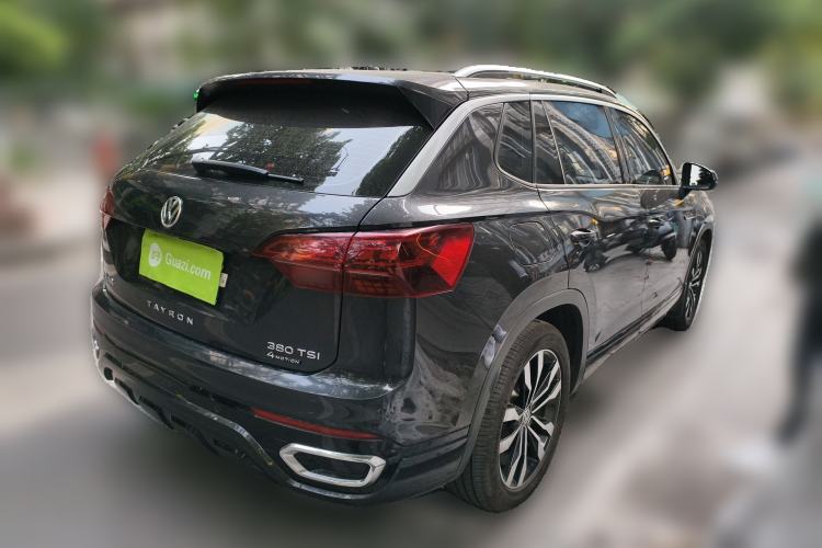 Used Volkswagen Tayron 2021 380TSI All-Wheel Drive R-Line Connected Version Rear Right 45 Deg