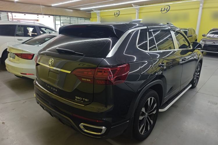 Used Volkswagen Tayron 2021 380TSI All-Wheel Drive R-Line Connected Version Rear Right 45 Deg