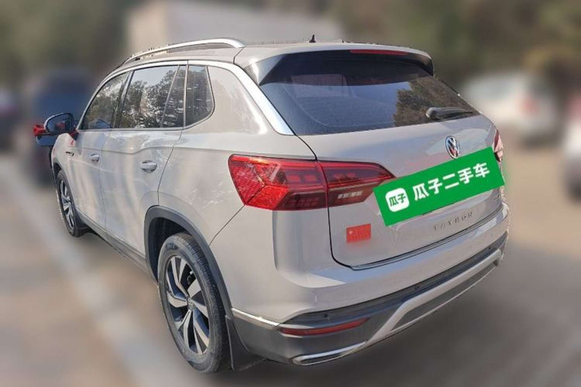 Used Volkswagen Tayron 2021 330TSI Two-Wheel Drive Luxury Smart Connectivity Version Rear Left 45 Deg