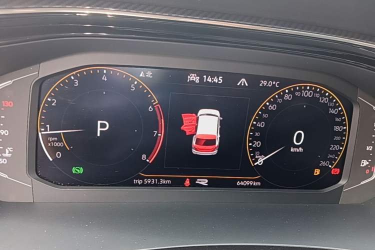 Used Volkswagen Tayron 2021 380TSI All-Wheel Drive R-Line Connected Version Instrument Cluster