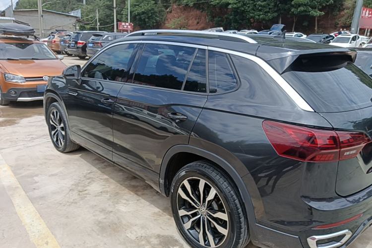 Used Volkswagen Tayron 2021 380TSI All-Wheel Drive R-Line Connected Version Rear Left 45 Deg