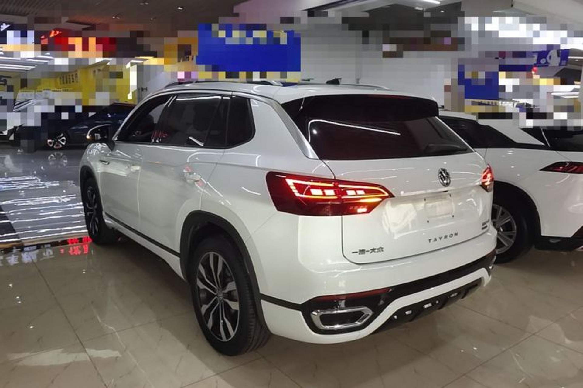Used Volkswagen Tayron 2021 380TSI All-Wheel Drive R-Line Connected Version Exterior 2