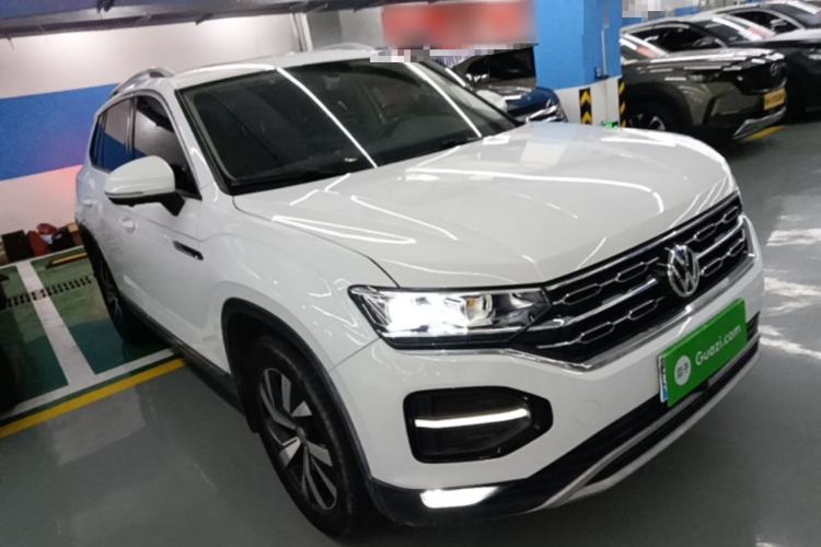 Used Volkswagen Tayron 2021 330TSI Two-Wheel Drive Luxury Smart Connectivity Version Front Right 45 Deg