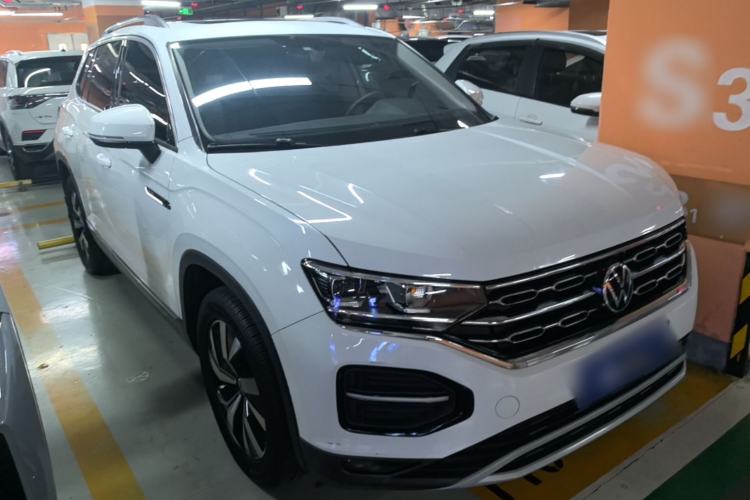 Used Volkswagen Tayron 2021 330TSI Two-Wheel-Drive 3rd Anniversary Limited Edition Front Right 45 Deg