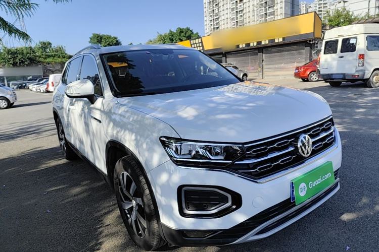 Used Volkswagen Tayron 2021 330TSI Two-Wheel Drive Luxury Connected Version Plus Front Right 45 Deg