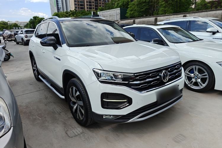 Used Volkswagen Tayron 2021 280TSI Two-Wheel Drive Luxury Smart Connectivity Version Front Right 45 Deg