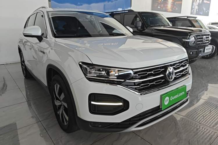 Used Volkswagen Tayron 2021 330TSI Two-Wheel Drive Luxury Smart Connectivity Version Front Right 45 Deg