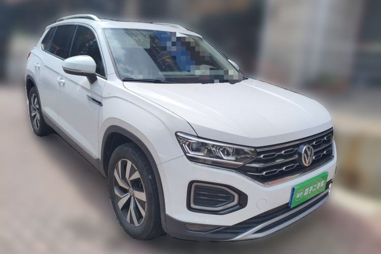 Used Volkswagen Tayron 2021 330TSI Two-Wheel Drive Luxury Connected Version Plus Front Right 45 Deg