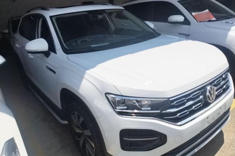 Used Volkswagen Tayron 2021 280TSI Two-Wheel Drive Luxury Smart Connectivity Version Front Right 45 Deg