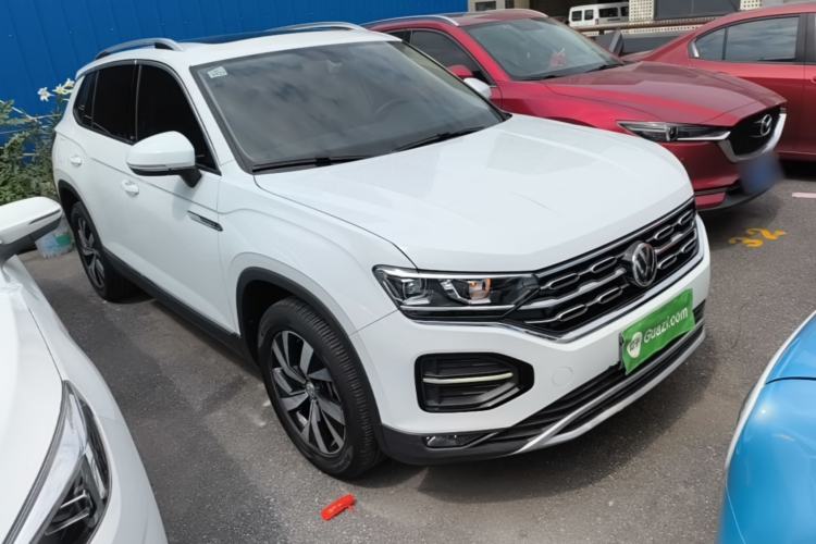 Used Volkswagen Tayron 2021 330TSI Two-Wheel Drive 30th Anniversary Edition Front Right 45 Deg