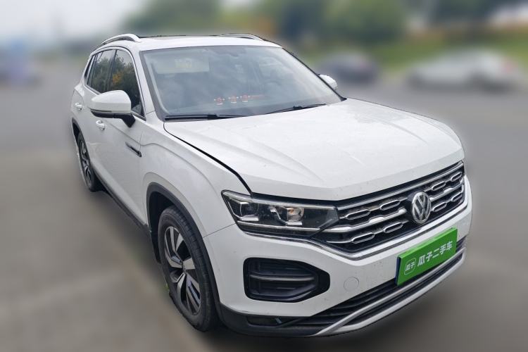 Used Volkswagen Tayron 2021 280TSI Two-Wheel Drive Luxury Smart Connectivity Version Front Right 45 Deg
