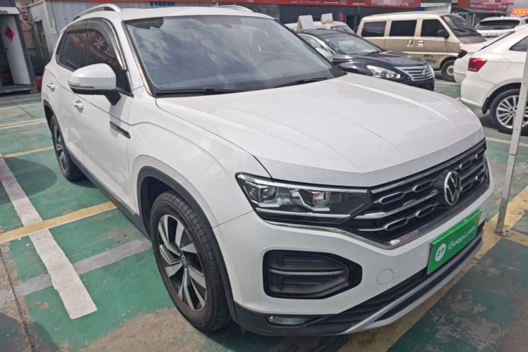 Used Volkswagen Tayron 2021 330TSI Two-Wheel-Drive 3rd Anniversary Limited Edition Front Right 45 Deg