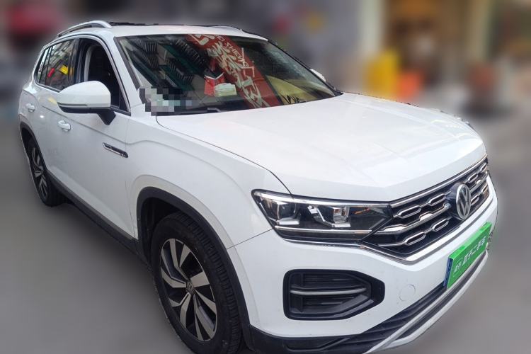 Used Volkswagen Tayron 2021 330TSI Two-Wheel Drive Luxury Connected Version Plus Front Right 45 Deg